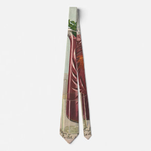 Vintage Drinks and Beverages, Pitcher of Sangria Tie