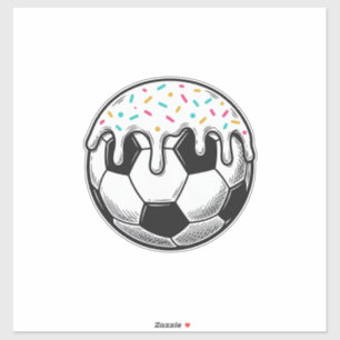 Vintage Dripping Icing Soccer Ball Shirt (2)_1