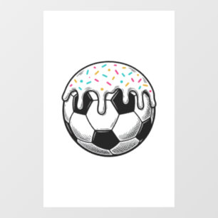 Vintage Dripping Icing Soccer Ball Shirt (2)_1