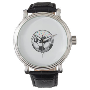 Vintage Dripping Icing Soccer Ball Shirt (2)_1 Watch