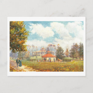 Vintage Druid Hill Park in Baltimore, Maryland, Postcard