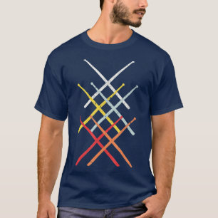 Vintage Drummer   Retro Drum Sticks  Gift  T-Shirt