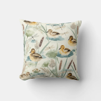 Vintage Duck Nursery | Personalised Bedroom Decor  Cushion