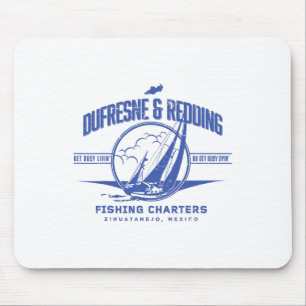 Vintage Dufresne And Redding Fishing Charters  Mouse Pad
