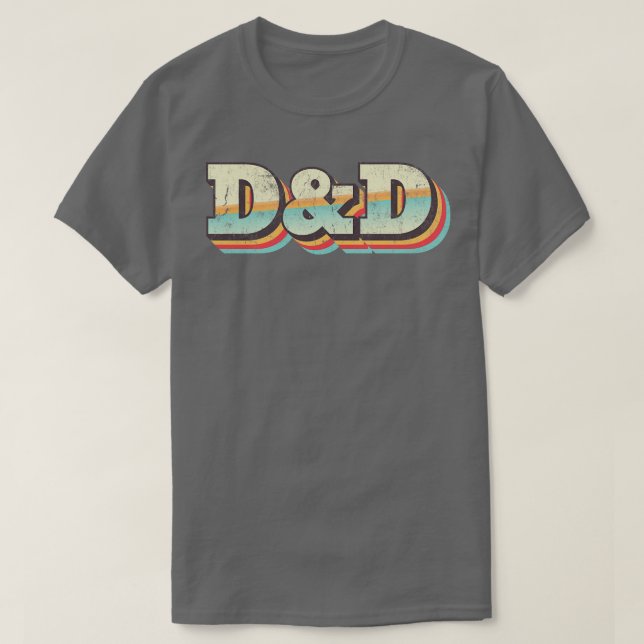 Vintage Dungeons Dragons T-Shirt (Design Front)