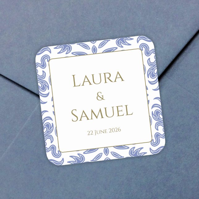 Vintage Dusty Blue Stickers (Creator Uploaded)