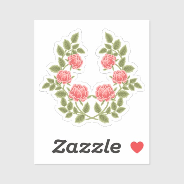 Vintage Dusty Pink Roses Floral Pattern - Romantic (Sheet)
