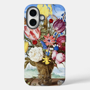 Vintage Dutch Golden Age Floral Still Life iPhone 16 Case