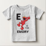 Vintage - E is for Elmo | Add Your Name Baby Bodys Baby T-Shirt<br><div class="desc">Personalise this vintage Elmo design by adding your name and first letter.</div>