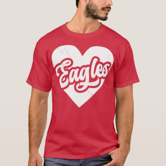 Vintage Eagles School Spirit High School  Mascot G T-Shirt