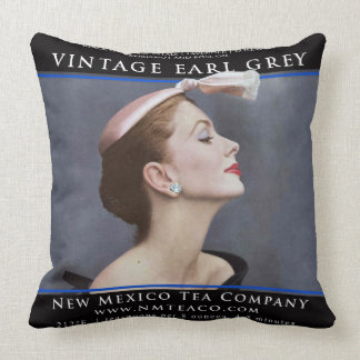 Vintage Earl Grey Pillow