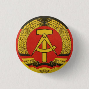 Vintage East German Button