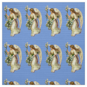 Vintage Easter Angel Fabric