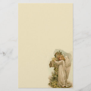 Vintage Easter Angel Stationery