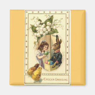 Vintage Easter Art Magnet