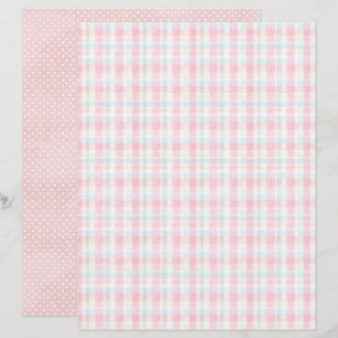 Vintage Easter Background Scrapbook Paper