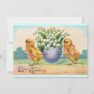 Vintage Easter Brunch Invitation