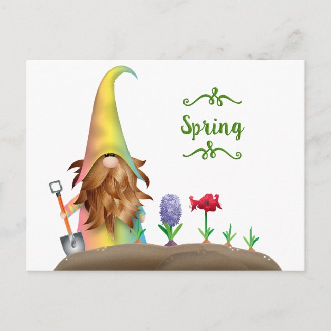 Vintage Easter Bunny Postcard (Front)