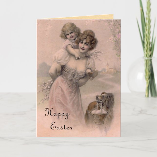 Vintage Easter Card (Front)