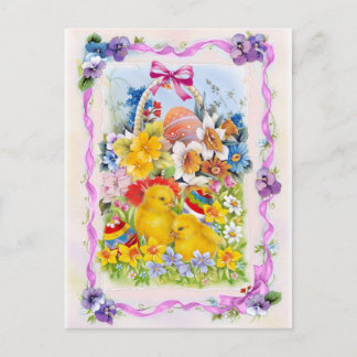 Vintage easter card