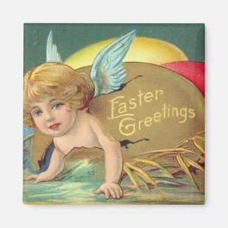 Vintage Easter Card (14) Magnet