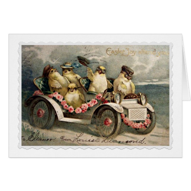 Vintage Easter Chicks (Front Horizontal)