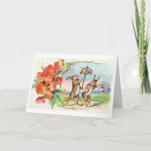 Vintage Easter Decorating Card