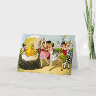 Vintage Easter Greeting Card