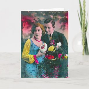 Vintage Easter Greeting Card