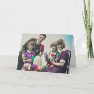 Vintage Easter Greeting Card