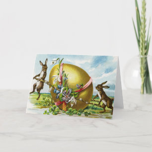 Vintage Easter Greeting Card