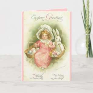Vintage Easter Greeting You Make Card