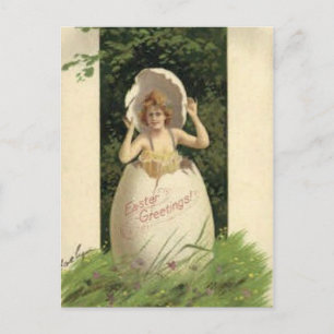 Vintage Easter Holiday Art Postcard