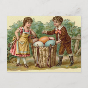 Vintage Easter Holiday Art postcard