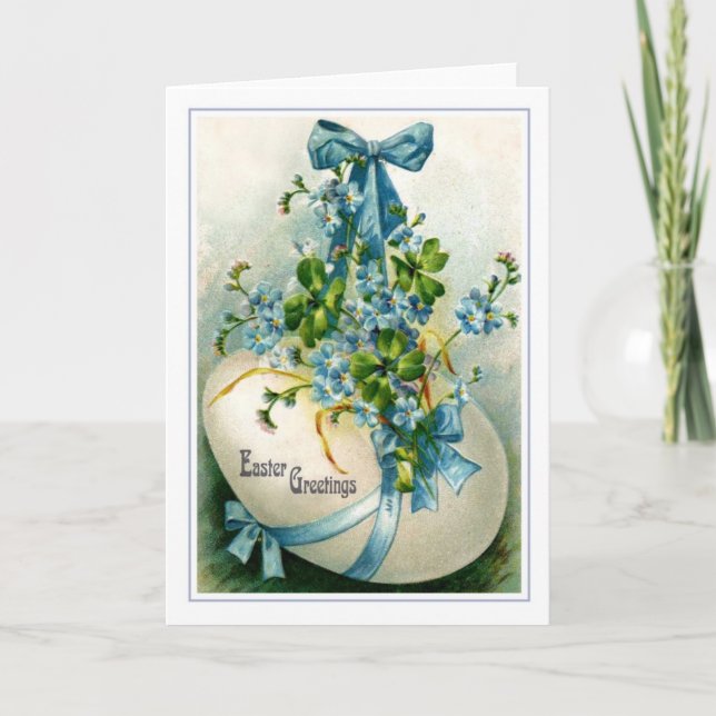 Vintage Easter Holiday Card (Front)