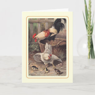 Vintage Easter Holiday Card