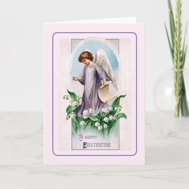 Vintage Easter Holiday Card (Front)