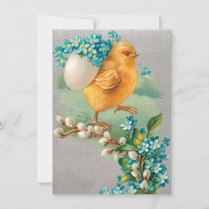 Vintage Easter holiday card