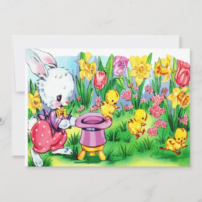 Vintage Easter Holiday Card (Front)