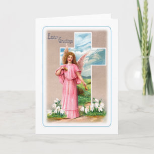 Vintage Easter Holiday Card