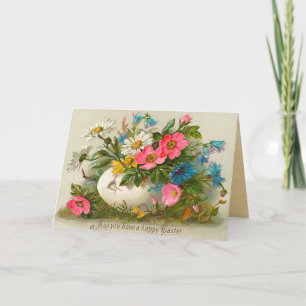 Vintage Easter Holiday Card