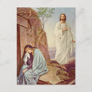 Vintage : easter - holiday postcard