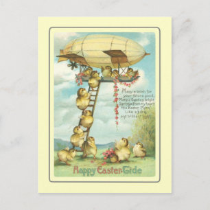 Vintage Easter Holiday Postcard