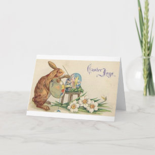 Vintage Easter Joys Greeting Card