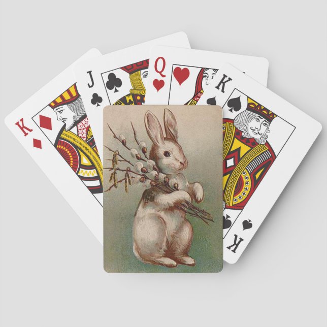 Vintage : easter - playing cards (Back)