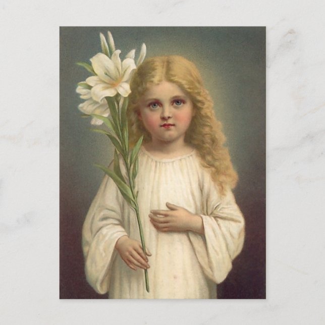 Vintage Easter Postcard (Front)