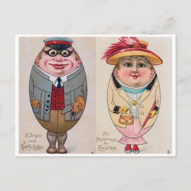 Vintage Easter Postcard (Front)
