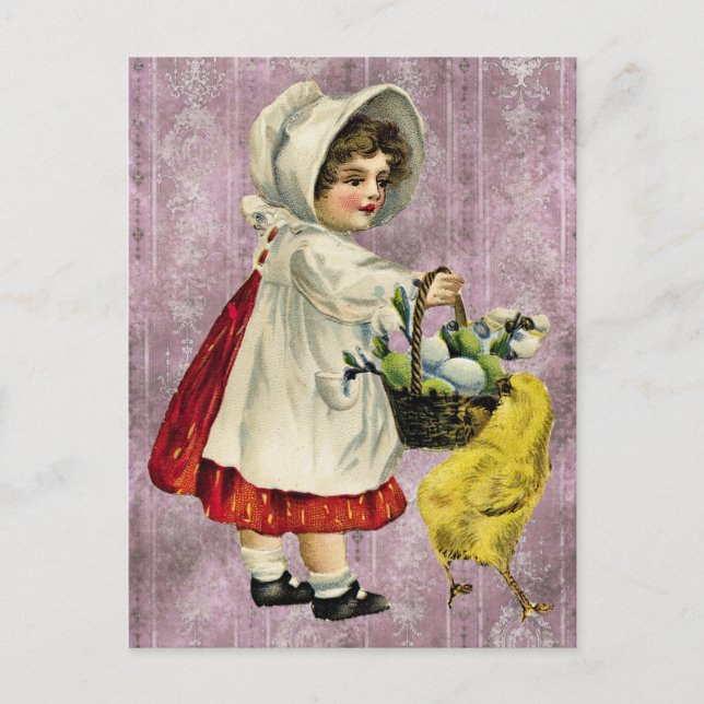 Vintage Easter Postcard (Front)