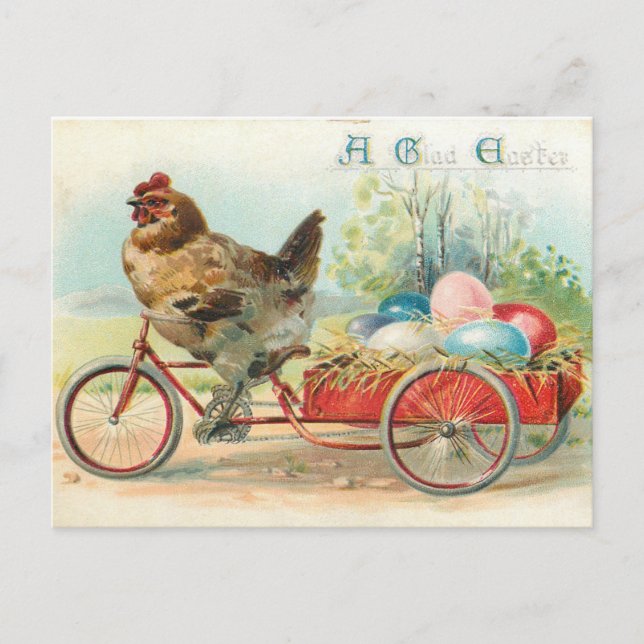 Vintage Easter Postcard (Front)