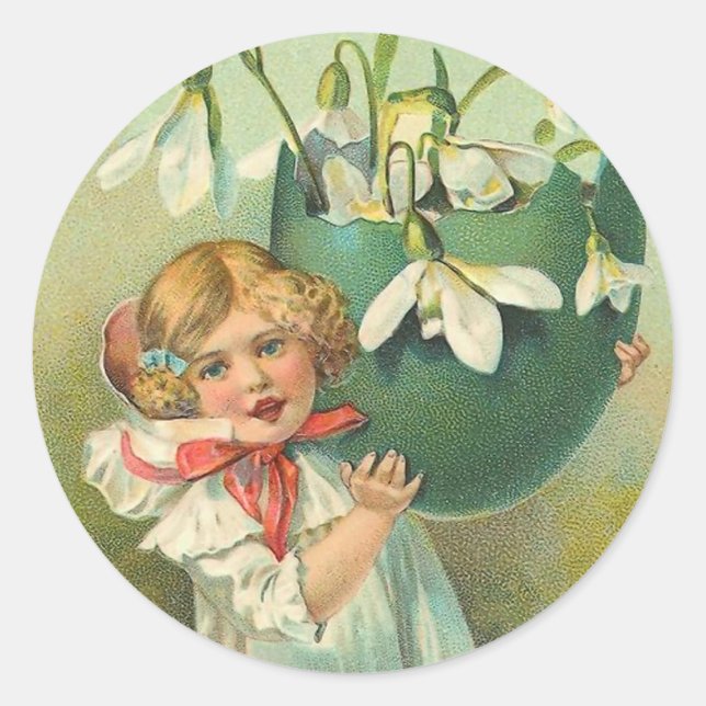 Vintage Easter Stickers (Front)